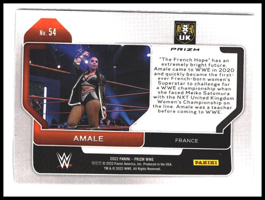 Mark Andrews #76 2022 Panini Prizm WWE Red, White and Blue