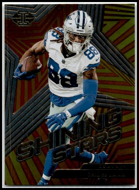 2023 Panini Illusions Shining Stars #3 CeeDee Lamb Dallas Cowboys