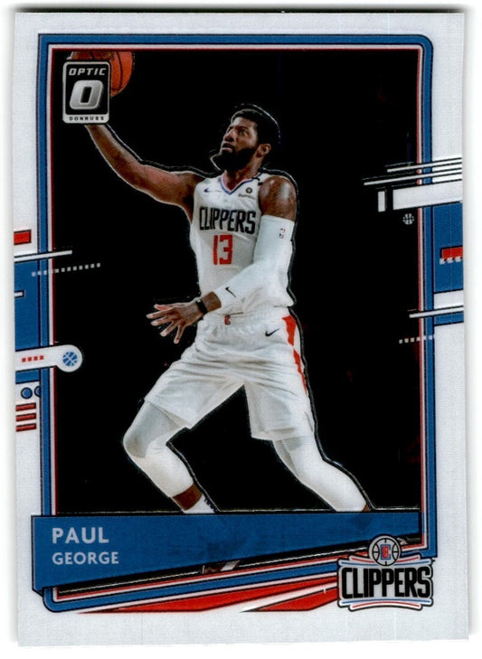 2020-21 Donruss Optic Paul George Los Angeles Clippers #50