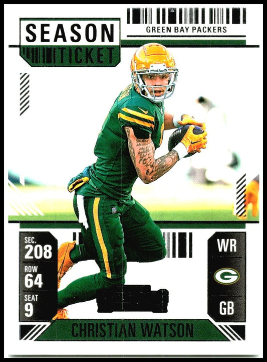 2024 contenders #36 Christian Watson Green Bay