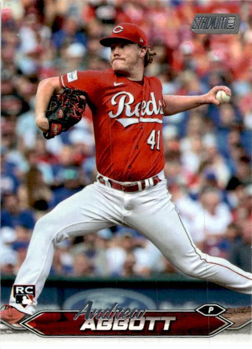 2024 Stadium Club #53 Andrew Abbott Rookie Cincinnati Reds