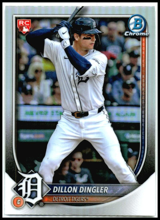 2025 Bowman Chrome Red RC #41 Dillon Dingler Tigers