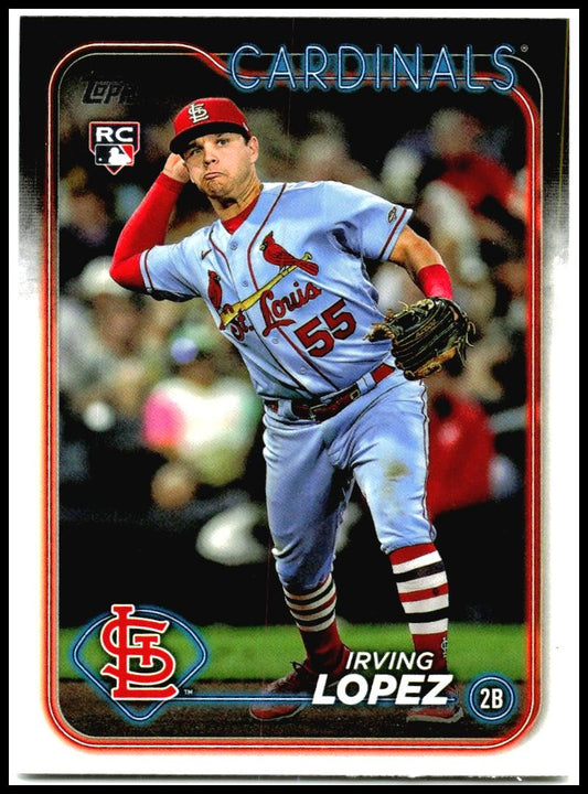 2024 Topps #573 Irving Lopez Rookie St. Louis Cardinals