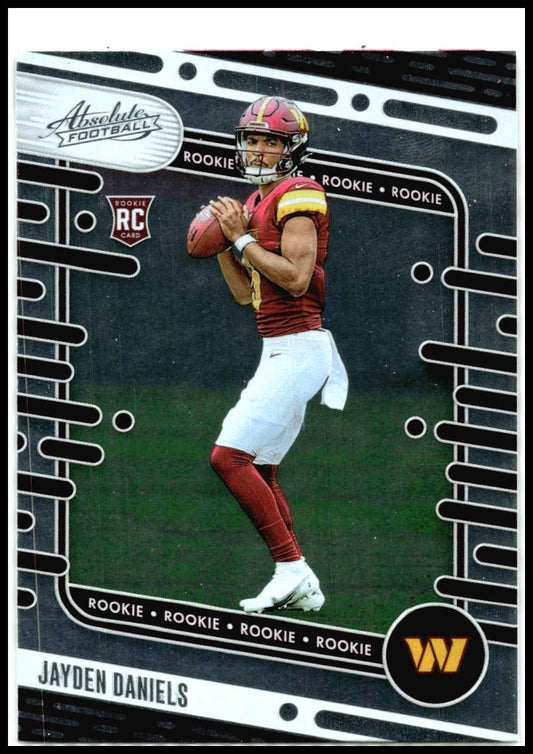 2024 Panini Absolute #102 Jayden Daniels Washington Commanders