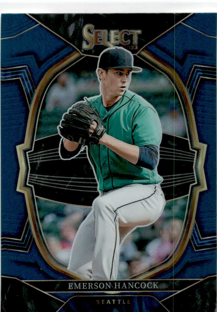 2023 Panini Select blue #27 Emerson Hancock Seattle Mariners