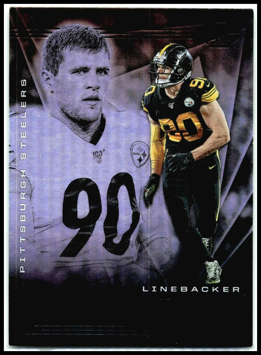 2020 Panini Illusions #87 T.J. Watt Pittsburgh Steelers