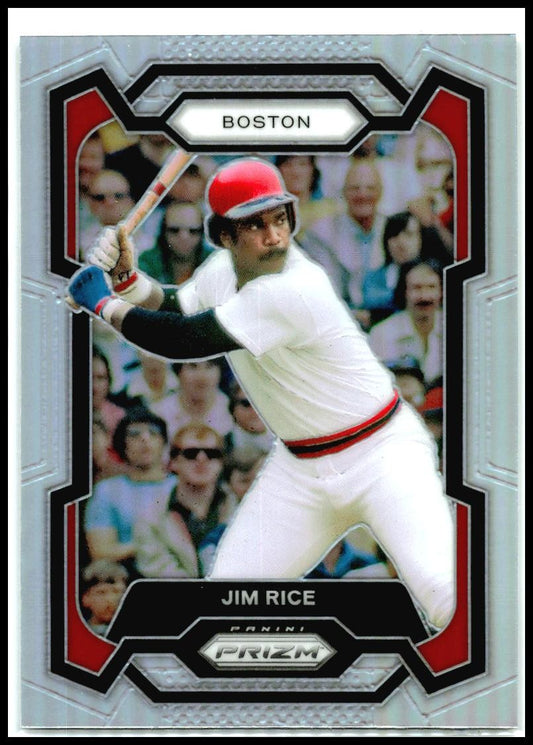2024 Panini Prizm Silver Prizms #242 Jim Rice Boston Red Sox