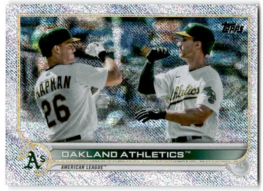 2022 Topps OAKLAND ATHLETICS Team Chapman Olson #210 FOILBOARD /875