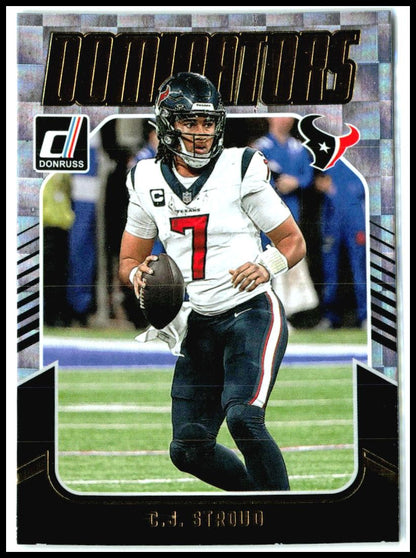 2024 Donruss Dominators #11 C.J. Stroud Houston Texans