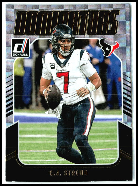 2024 Donruss Dominators #11 C.J. Stroud Houston Texans