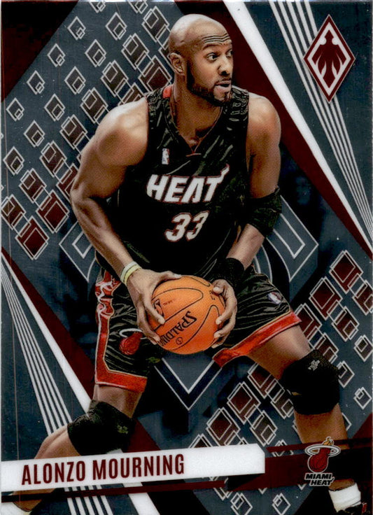 2023-24 Panini Phoenix #93 Alonzo Mourning Miami Heat