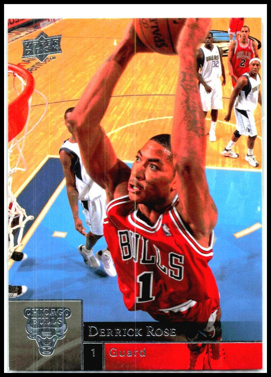 2009-10 Upper Deck #21 Derrick Rose Chicago Bulls