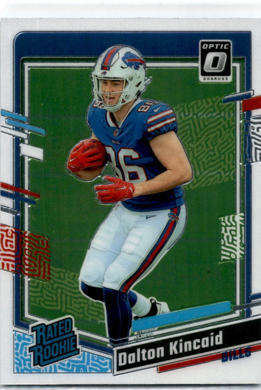 2023 Donruss Optic #211 Dalton Kincaid Buffalo Bills