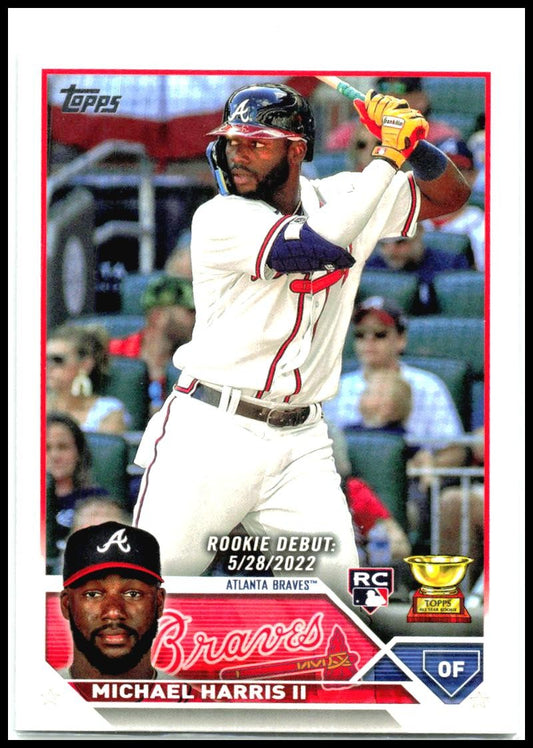2023 Topps Update #US225 Michael Harris II Atlanta Braves