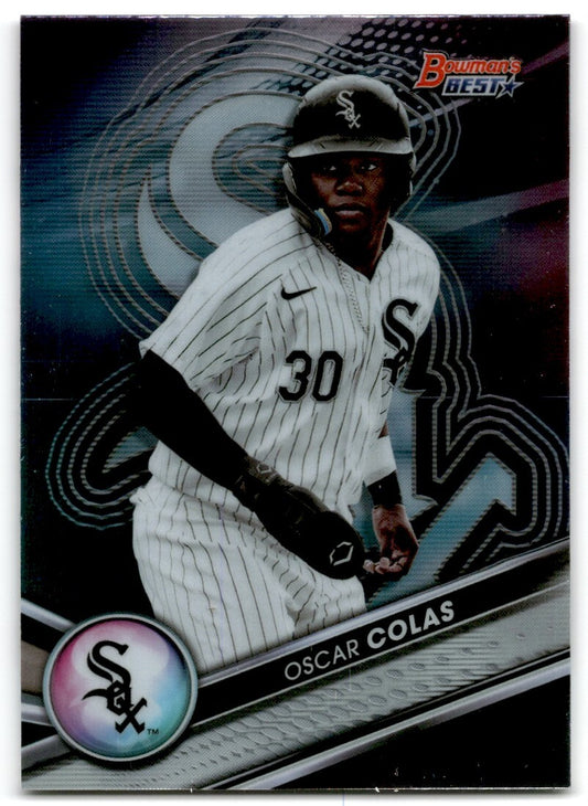 2022 Bowman Best Top Prospects Oscar Colas Chicago White Sox #TP-28