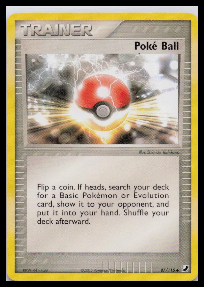 Unseen Forces #87/115 Poke Ball