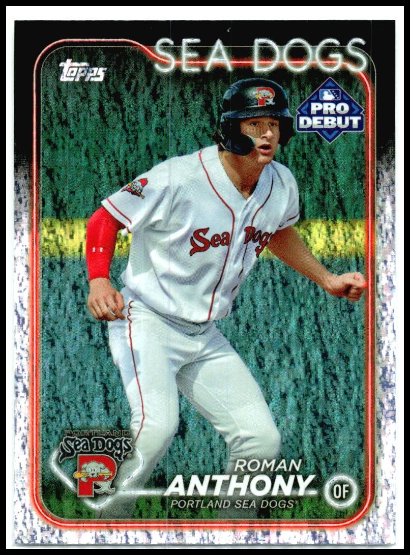 2024 Topps Pro Debut Sparkle Foil #PD-39 Roman Anthony #/175 Portland Sea Dogs