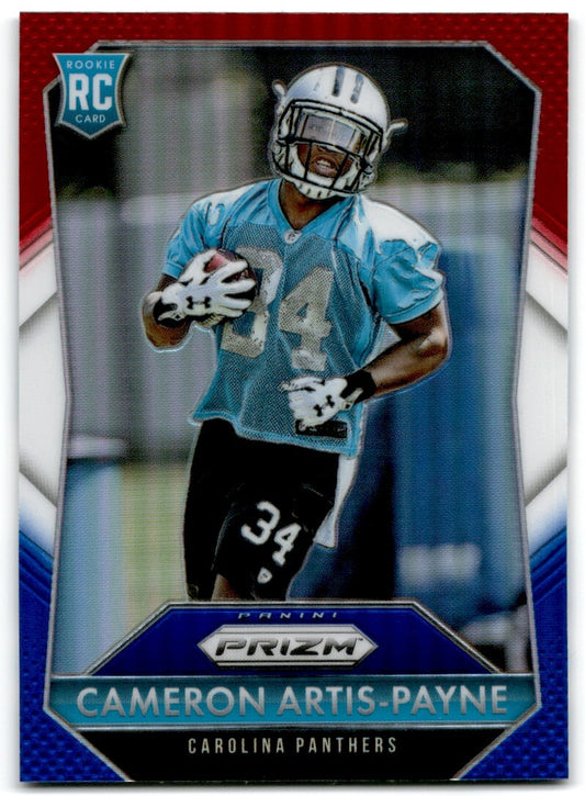 2015 Red White & Blue Prizm Cameron Artis-Payne Rookie Carolina Panthers #214