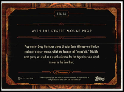 2024 Dune Chrome® - Hobby Box Behind the Scenes ##BTS-16 Desert Mouse