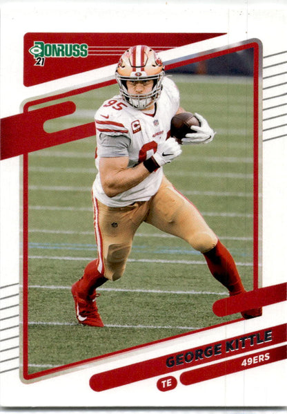 2021 Donruss #54 George Kittle San Francisco 49ers.