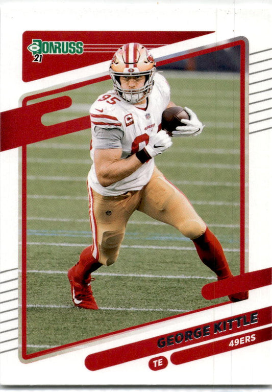 2021 Donruss #54 George Kittle San Francisco 49ers.