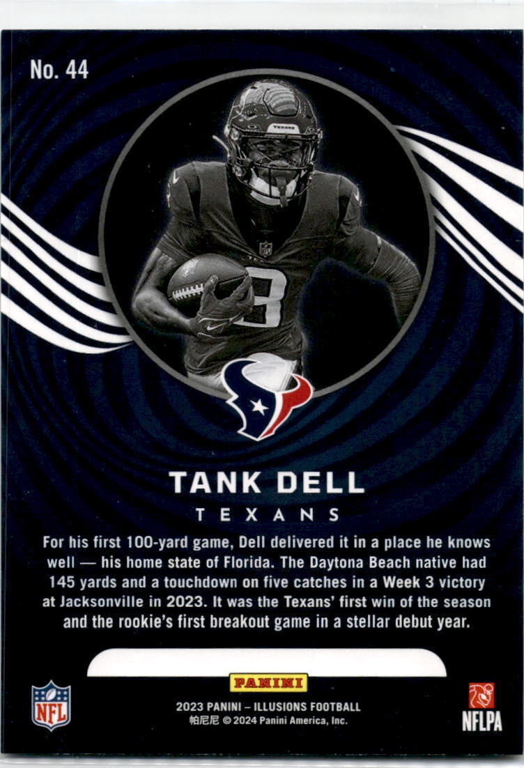 2023 Panini Illusions #44 Tank Dell Rookie Houston Texans