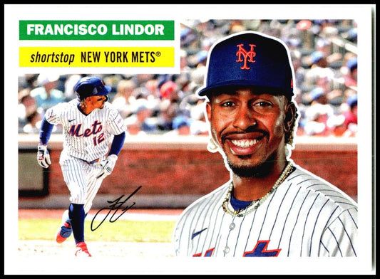 2023 Topps Archives #42 Francisco Lindor New York Mets