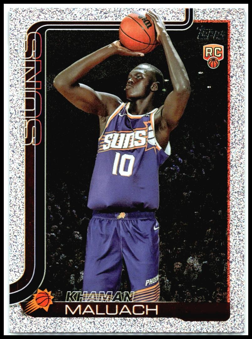 2025-26 Topps Sandglitter #210 Khaman Maluach Rookie Phoenix Suns