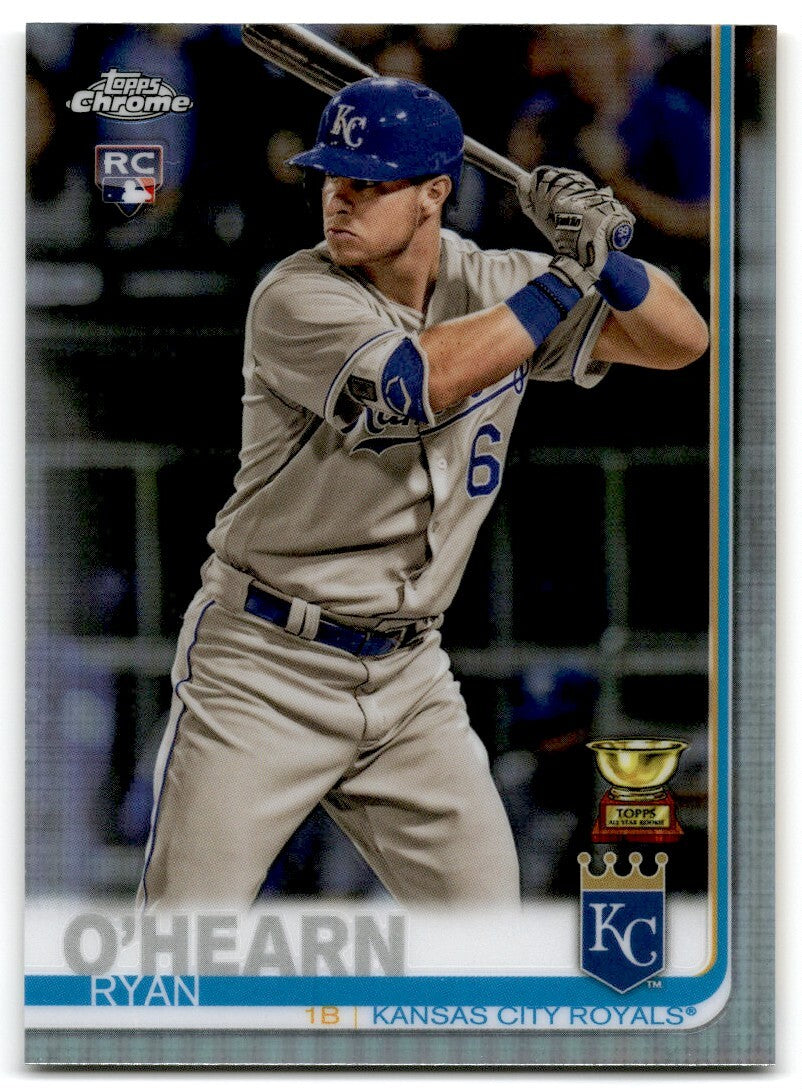 2019 Topps Chrome Ryan O'Hearn Rookie Kansas City Royals #53