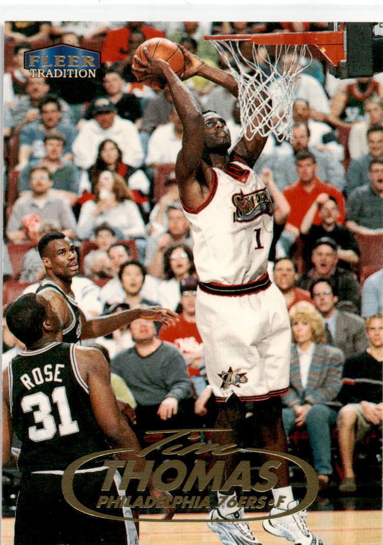 1998 Fleer Tradition #37 Tim Thomas Philadelphia 76ers