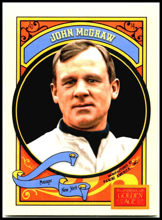 2014 Panini Golden Age #15 John McGraw New York Giants