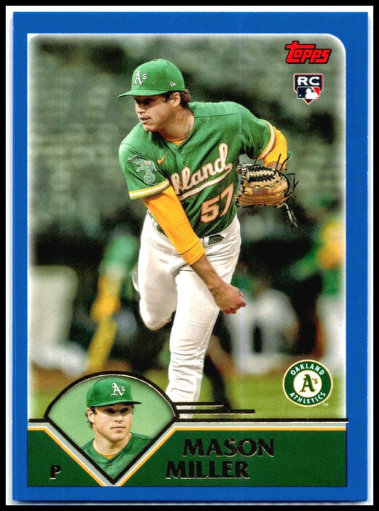 2023 Topps Archives #204 Mason Miller Rookie Oakland Athletics