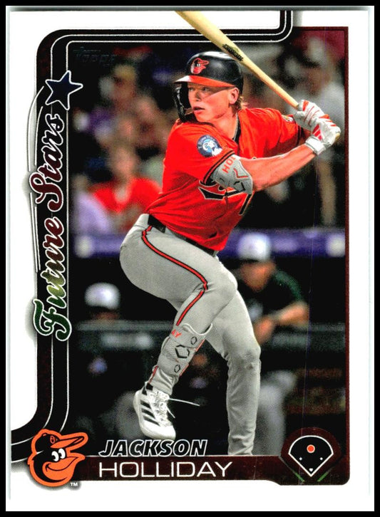 2025 Topps #220 Jackson Holliday Baltimore Orioles