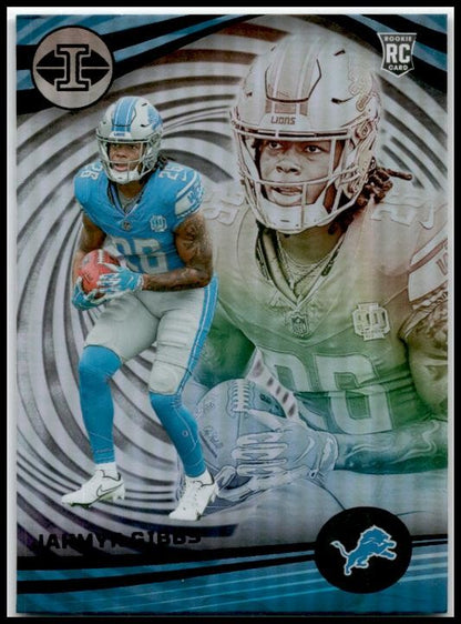 2023 Panini Illusions #38 Jahmyr Gibbs Rookie Detroit Lions