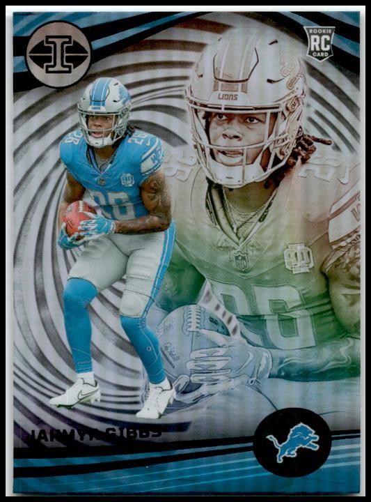 2023 Panini Illusions #38 Jahmyr Gibbs Rookie Detroit Lions