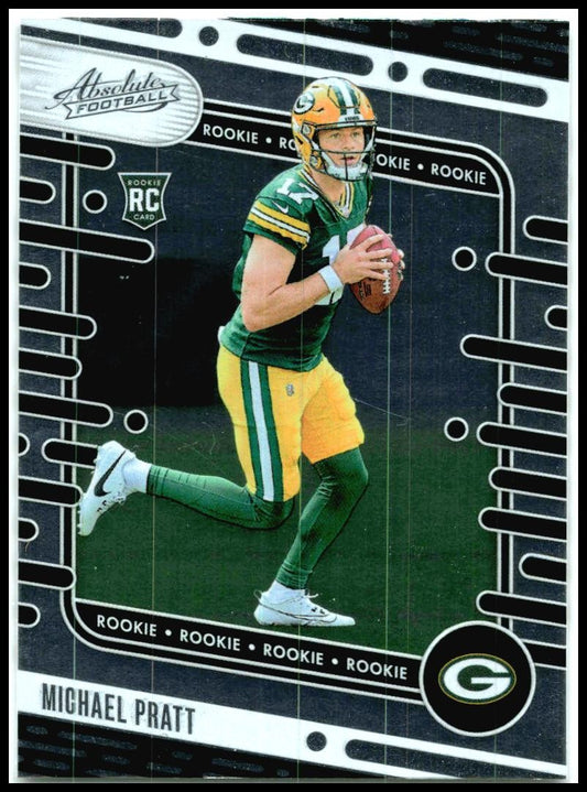 2024 Panini Absolute #200 Michael Pratt Rookie #/350 Green Bay Packers