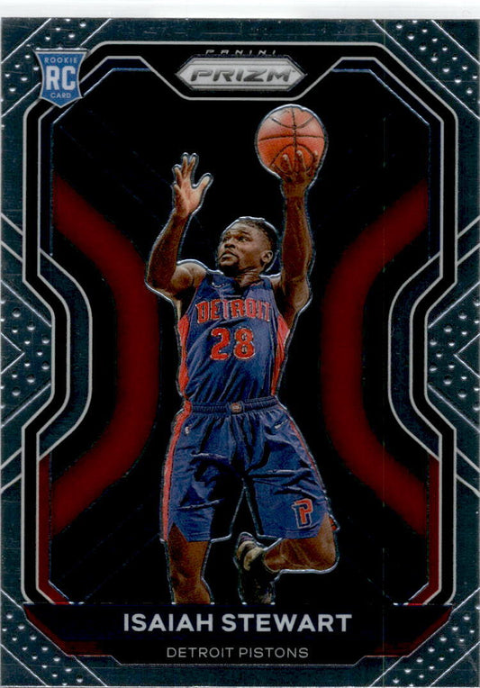 2020 Prizm #254 Isaiah Stewart RC Detroit Pistons