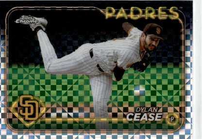 2024 Topps Chrome X-Fractors #224 Dylan Cease San Diego Padres