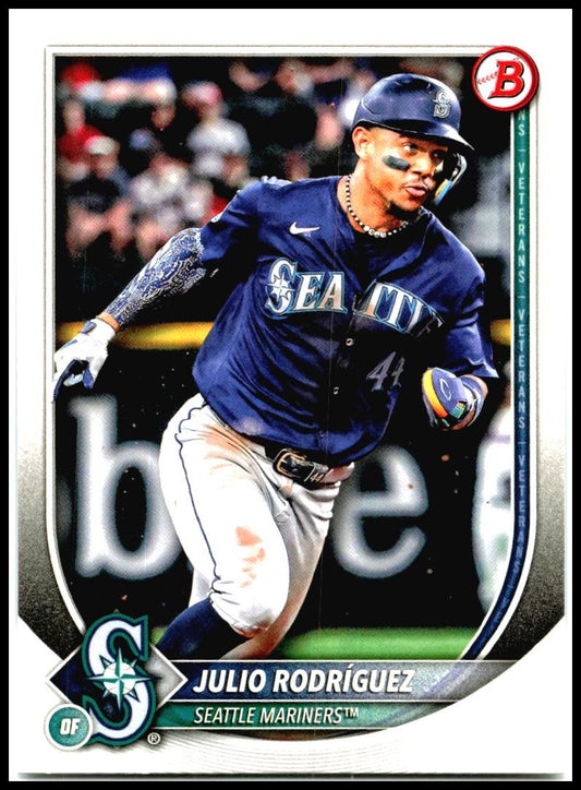 2025 Bowman #79 Julio Rodríguez Seattle Mariners