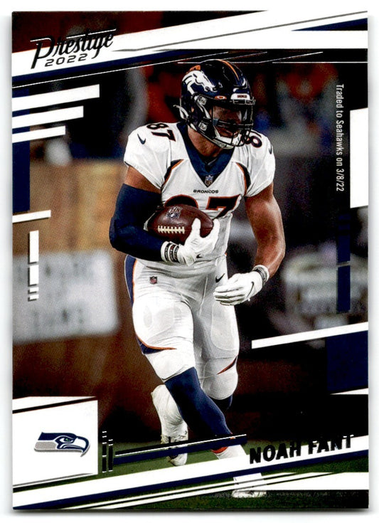 2022 Panini Prestige Noah Fant Seattle Seahawks #259