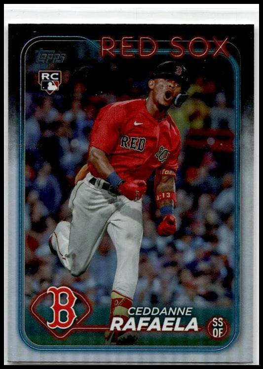 2024 Topps Rainbow Foil #313 Ceddanne Rafaela Boston Red Sox