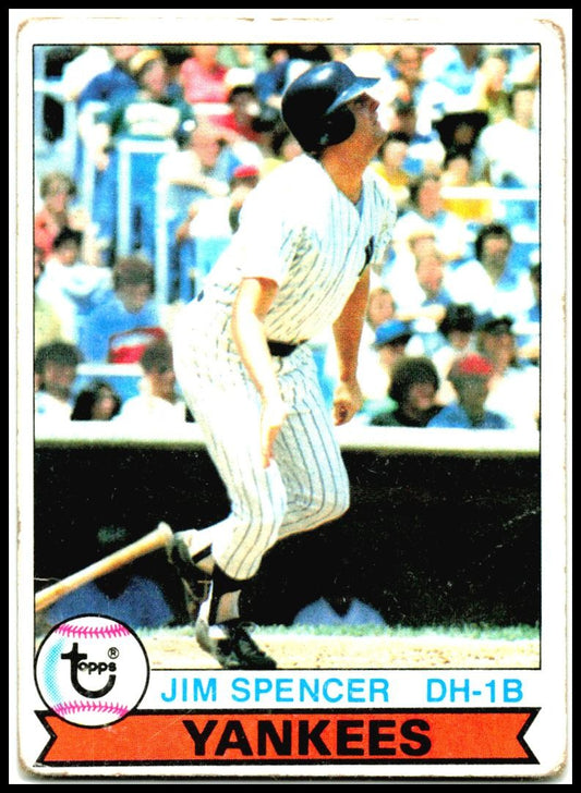 1979 Topps #599 Jim Spencer New York Yankees