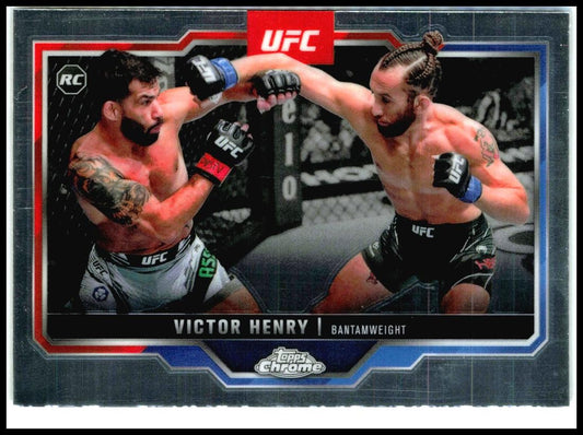 2025 Topps Chrome UFC #59 Victor Henry