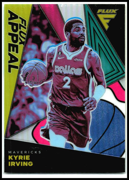 2022-23 Panini Flux Flux Appeal Silver #3 Kyrie Irving Dallas Mavericks