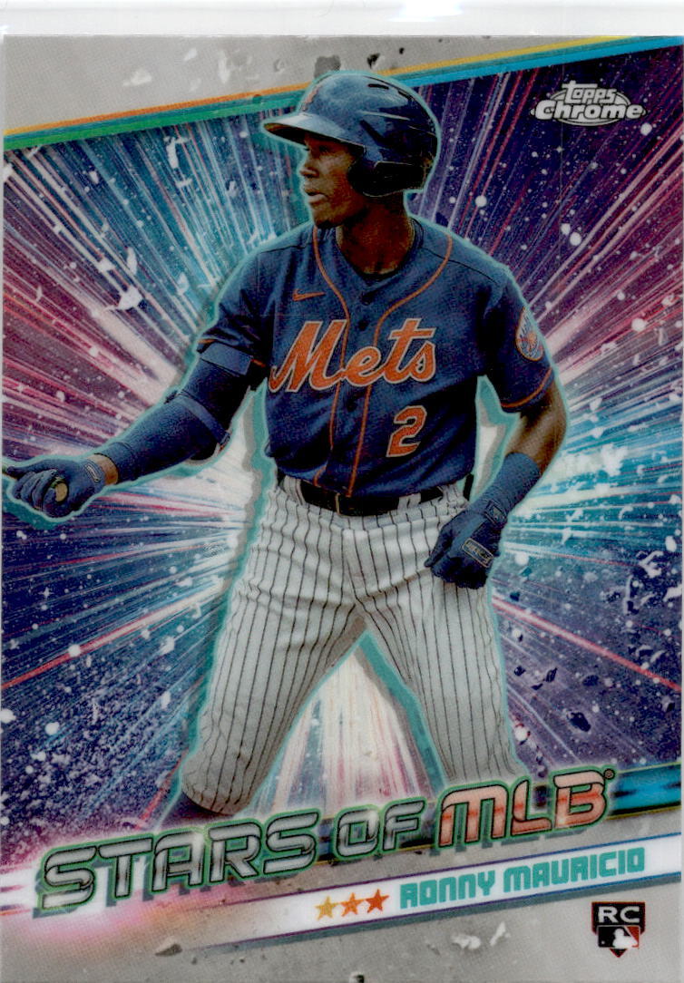 2024 Topps  Stars of MLB Chrome #CSMLB-11 Ronny Mauricio New York Mets