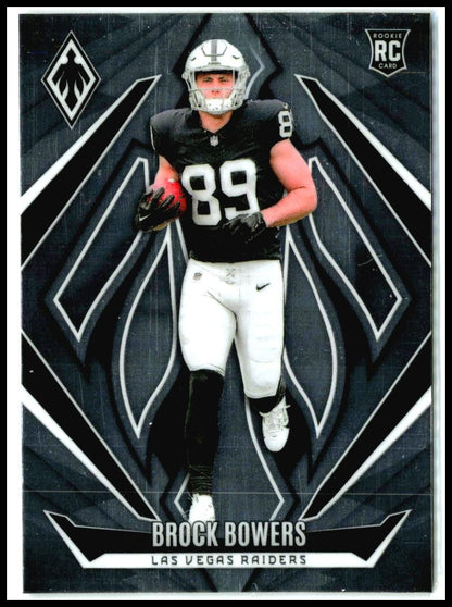 2024 Panini Phoenix #165 Brock Bowers Rookie Las Vegas Raiders