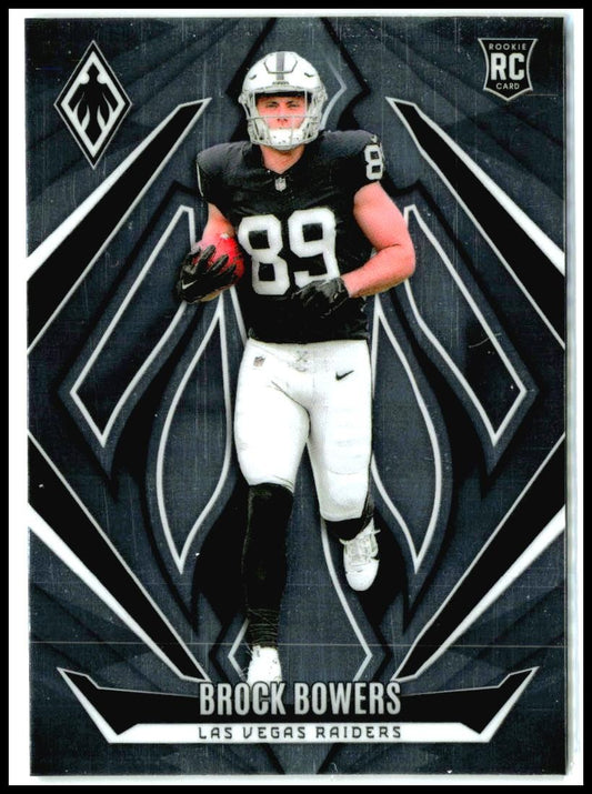 2024 Panini Phoenix #165 Brock Bowers Rookie Las Vegas Raiders