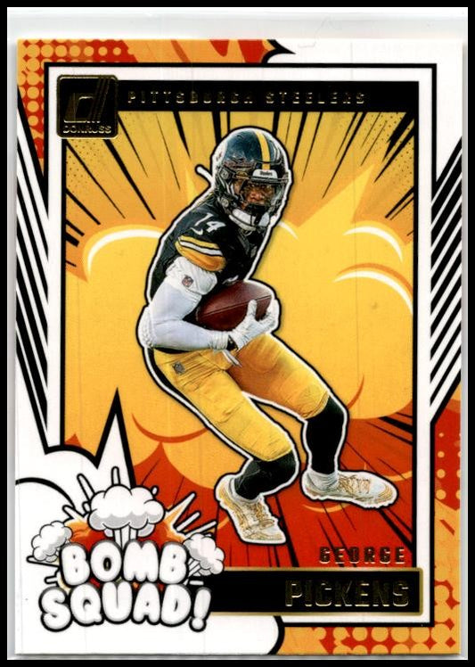 2024 Donruss Bomb Squad #21 George Pickens Pittsburgh Steelers
