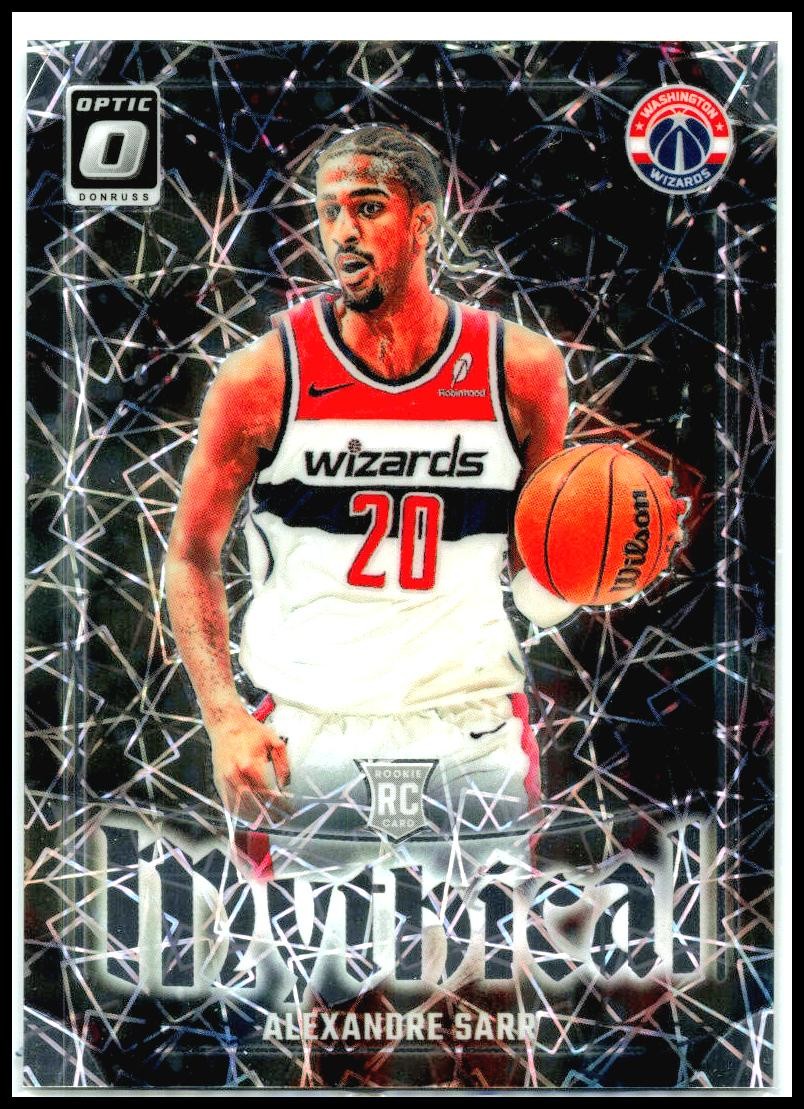 2024-25 Donruss Optic Mythical #3 Alexandre Sarr Washington Wizards