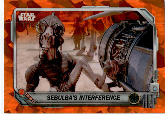 STAR WARS EPISODE 1 THE PHANTOM MENACE Orange SAPPHIRE PR-3 Sebulba's /25